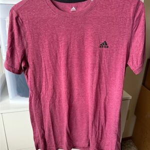 Adidas Maroon Short Sleeve Tee